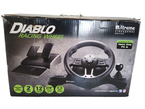 Volante xtreme diablo racing - volante,