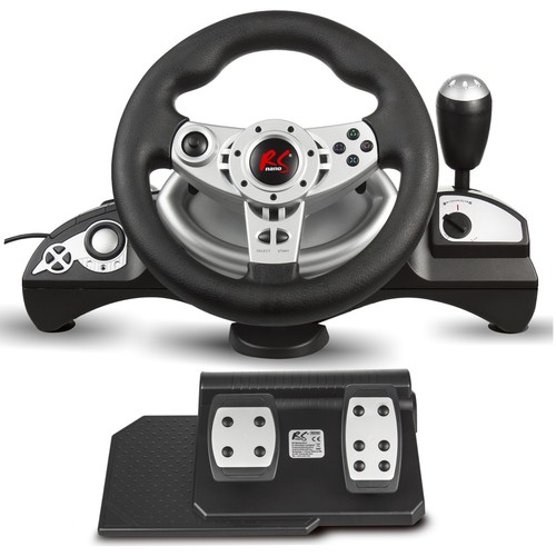 Gaming volante con pedali