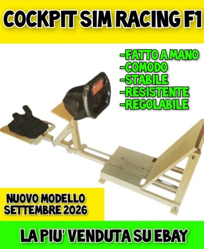 Cockpit sim racing - cockpit, salvaspazio